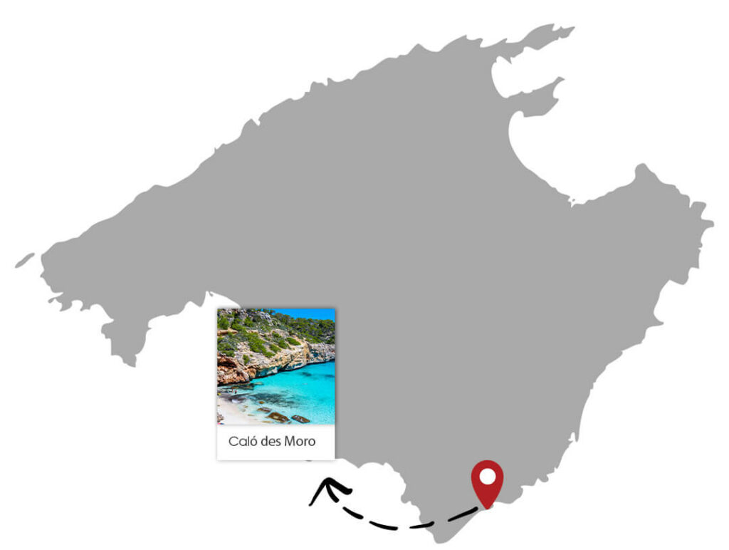 Calo des Moro Location