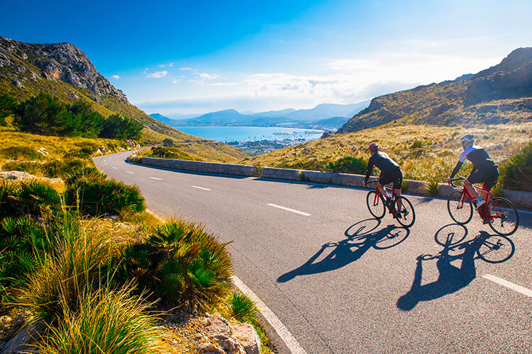 port de pollensa cap de formentor cycling route