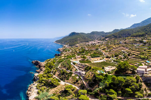 GR 221 in Serra de Tramuntana in Mallorca