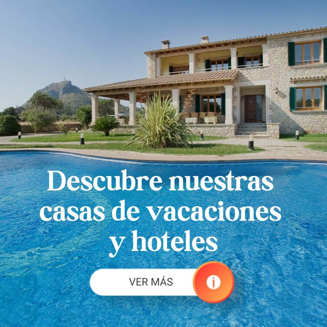 Descubre nuestras casas de vacaciones y hoteles