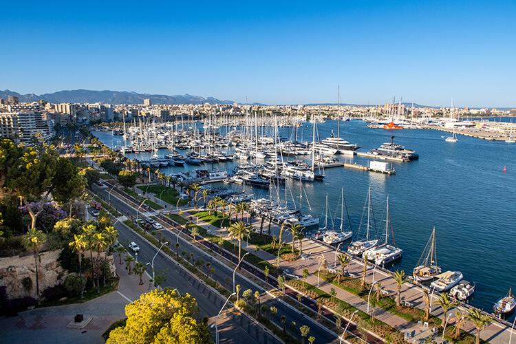 Palma de Mallorca road